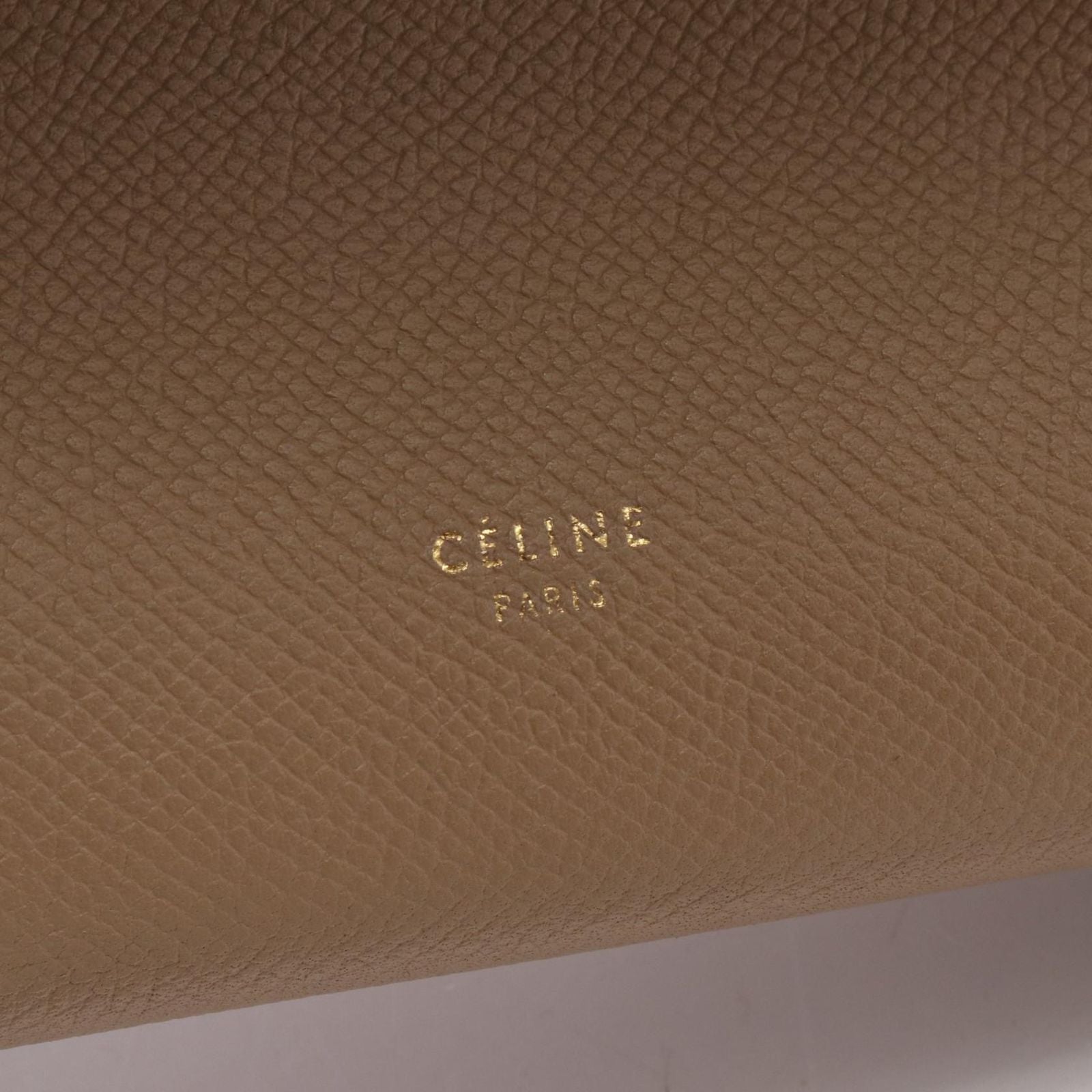 Celine Belt Bag Mini 2-Way Beige Leather — view 4