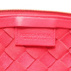 Bottega Veneta Handbag Intrecciato Small Turn Pouch Pink Leather — view 4