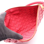 Bottega Veneta Handbag Intrecciato Small Turn Pouch Pink Leather — view 3