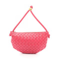 Bottega Veneta Handbag Intrecciato Small Turn Pouch Pink Leather