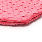 Bottega Veneta Handbag Intrecciato Small Turn Pouch Pink Leather — view 6