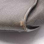 Saint Laurent Handbag Petit Cabas Line 2-Way Gray Leather Hand — view 8