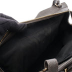 Saint Laurent Handbag Petit Cabas Line 2-Way Gray Leather Hand — view 5