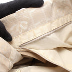 Chanel Tote New Travel Line MM Beige Leather New MM — view 7