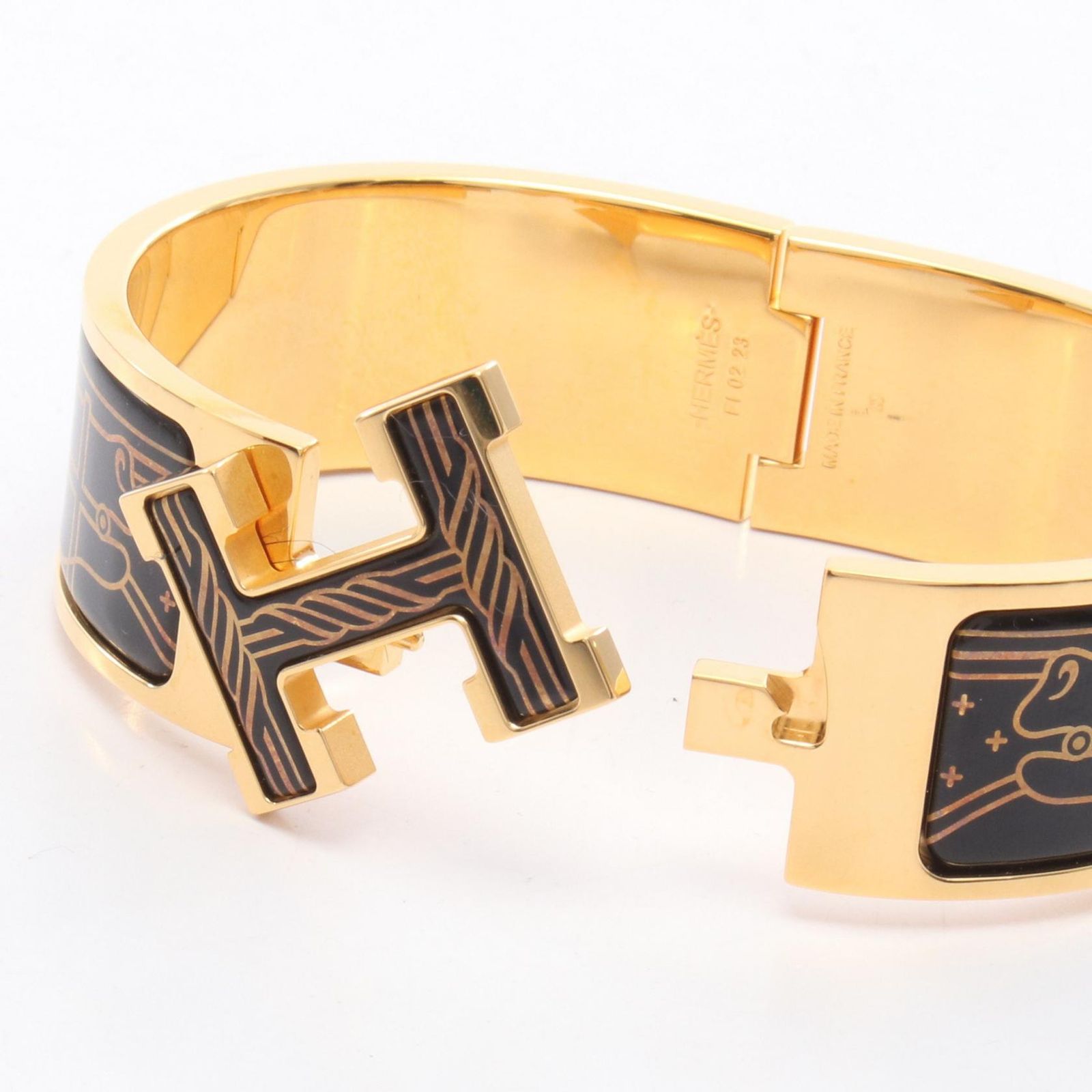 Hermes Bangle Clic Clac Bracelet — view 3