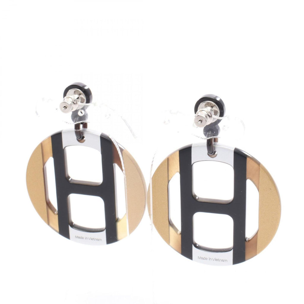Hermes Earrings Equipe Illusion de Nuit — view 2