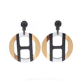 Hermes Earrings Equipe Illusion de Nuit