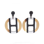 Hermes Earrings Equipe Illusion de Nuit