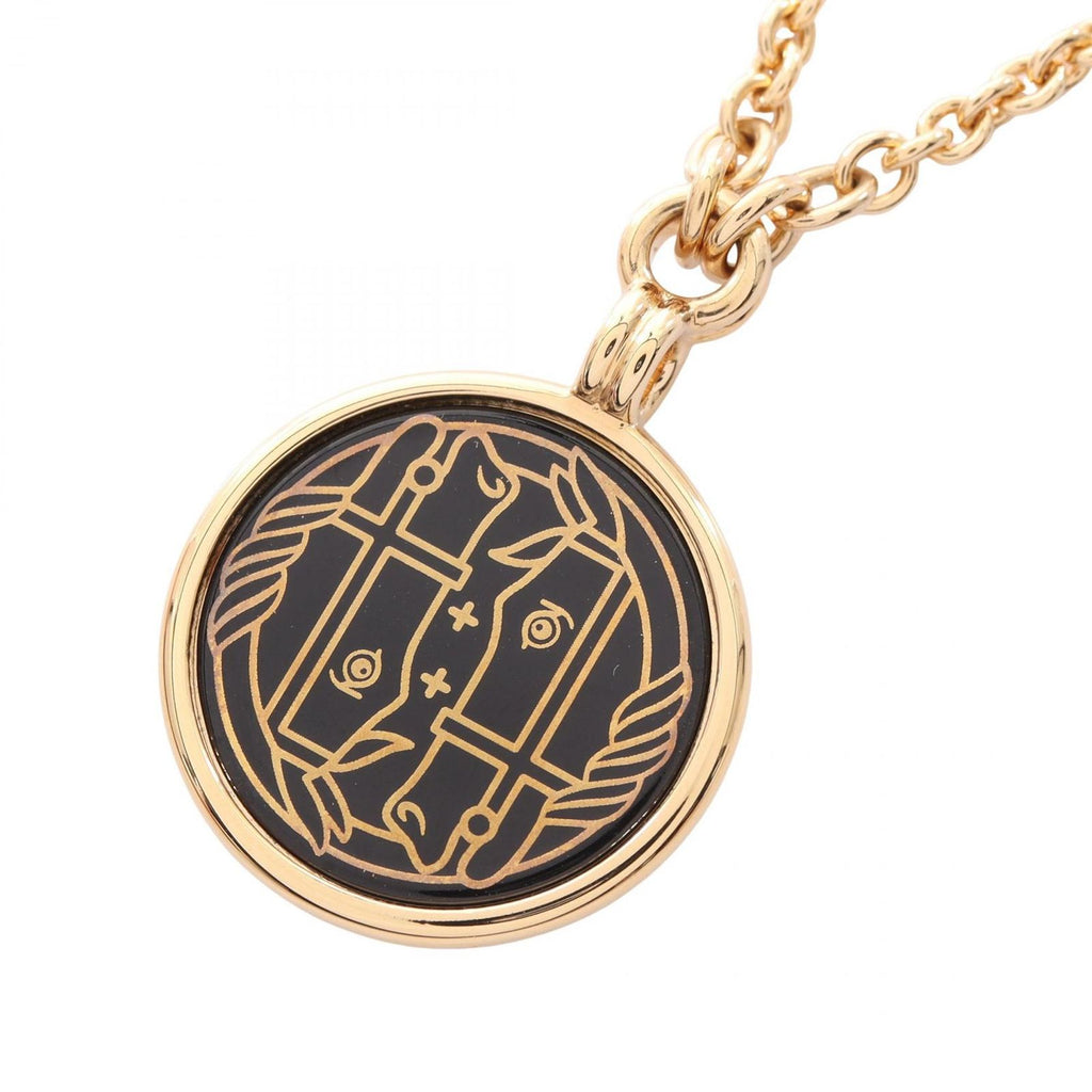 Hermes Necklace Medaille Quadrige PM