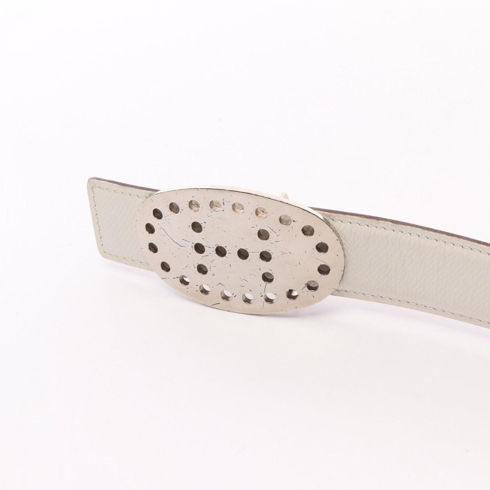 Hermes Belt Evelyne Reversible Perforated — view 2