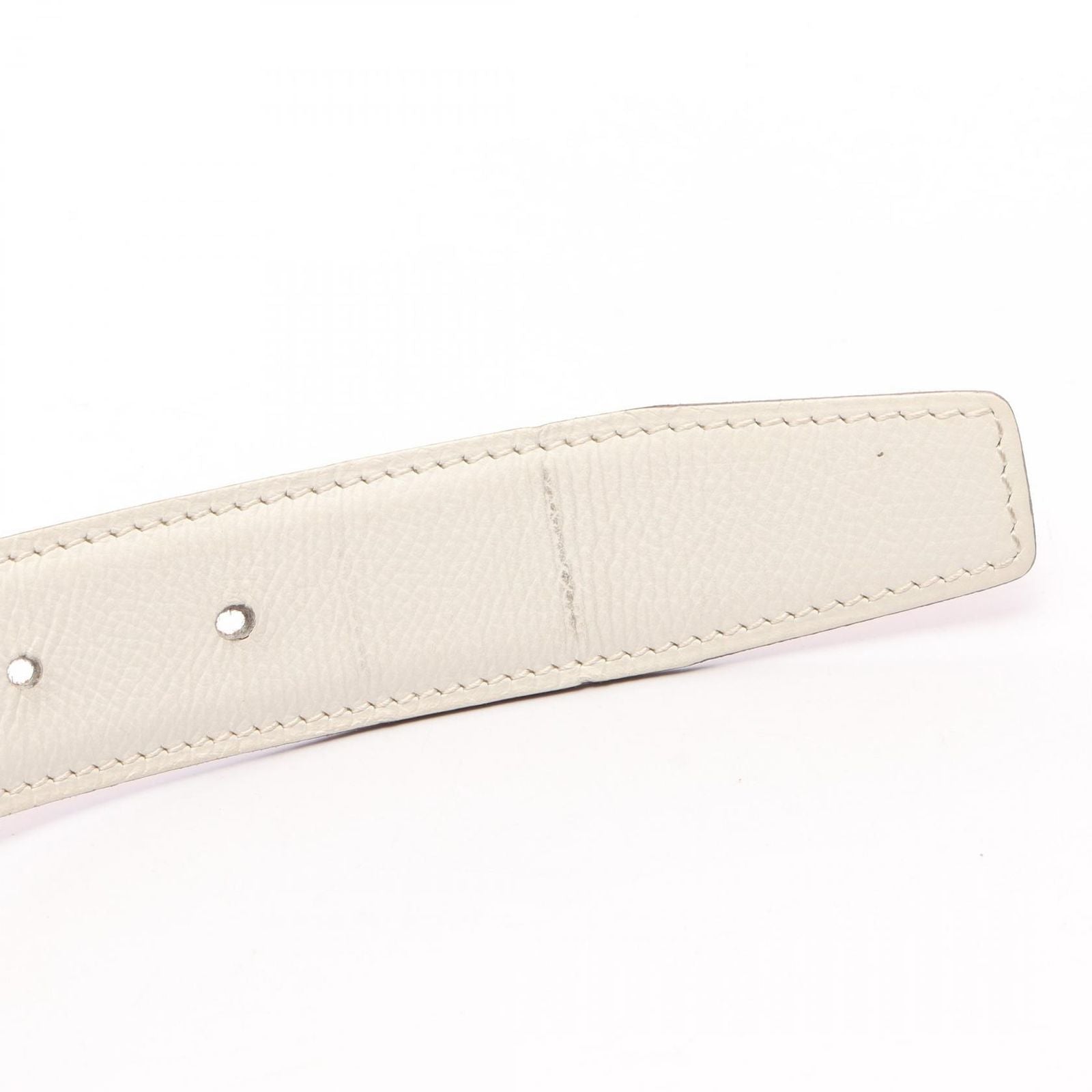 Hermes Belt Evelyne Reversible Perforated — view 8