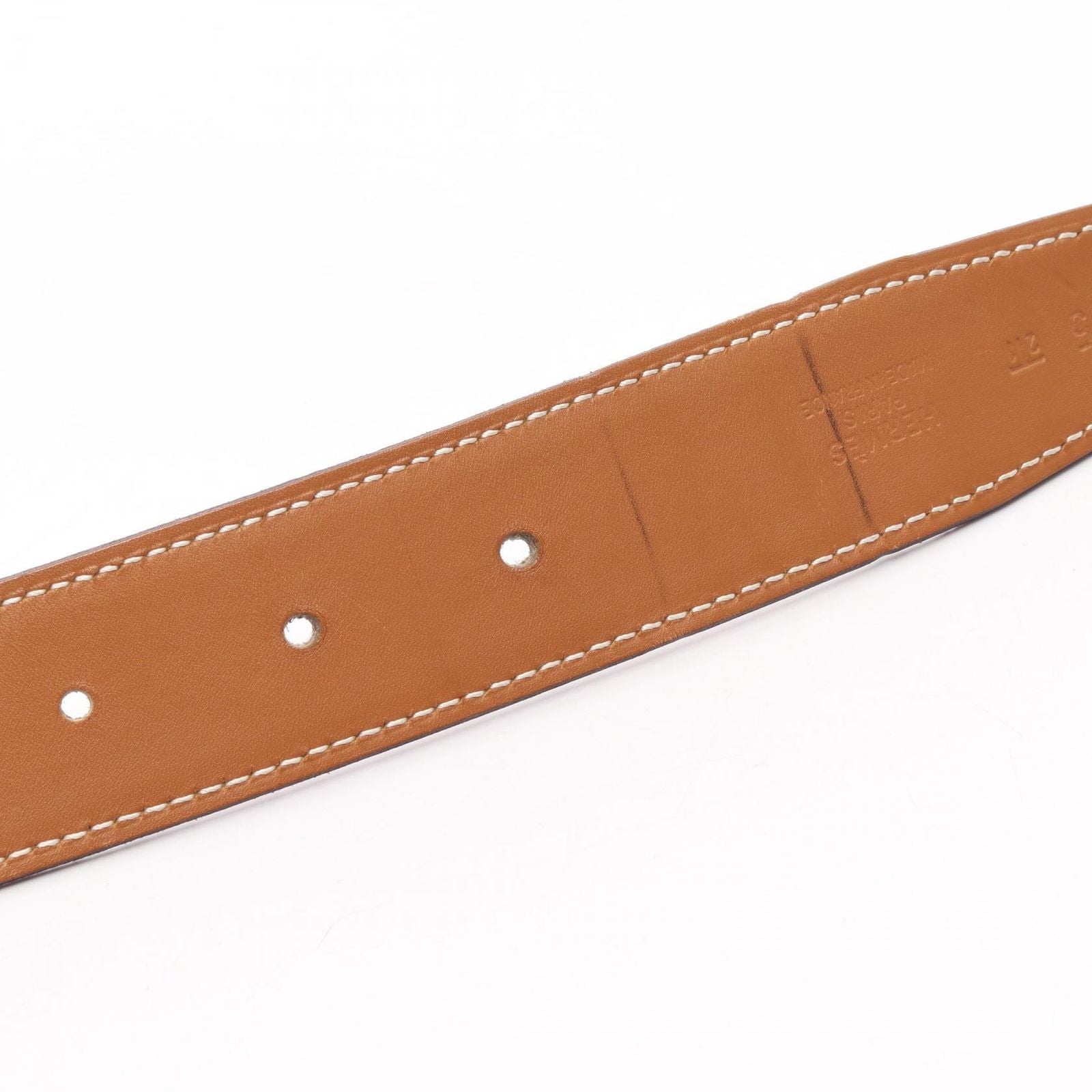 Hermes Belt Evelyne Reversible Perforated — view 6