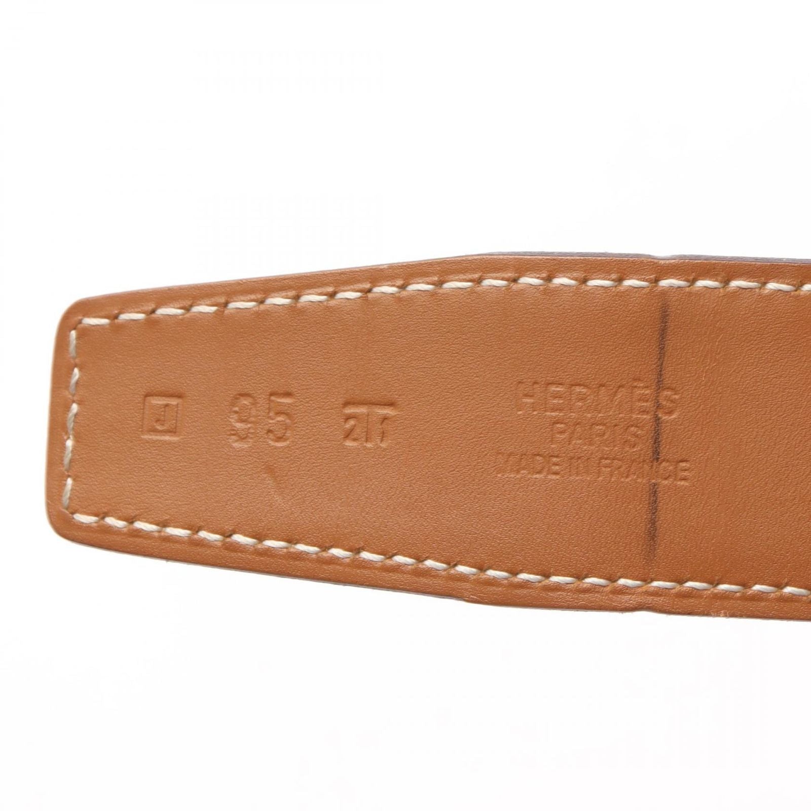 Hermes Belt Evelyne Reversible Perforated — view 4