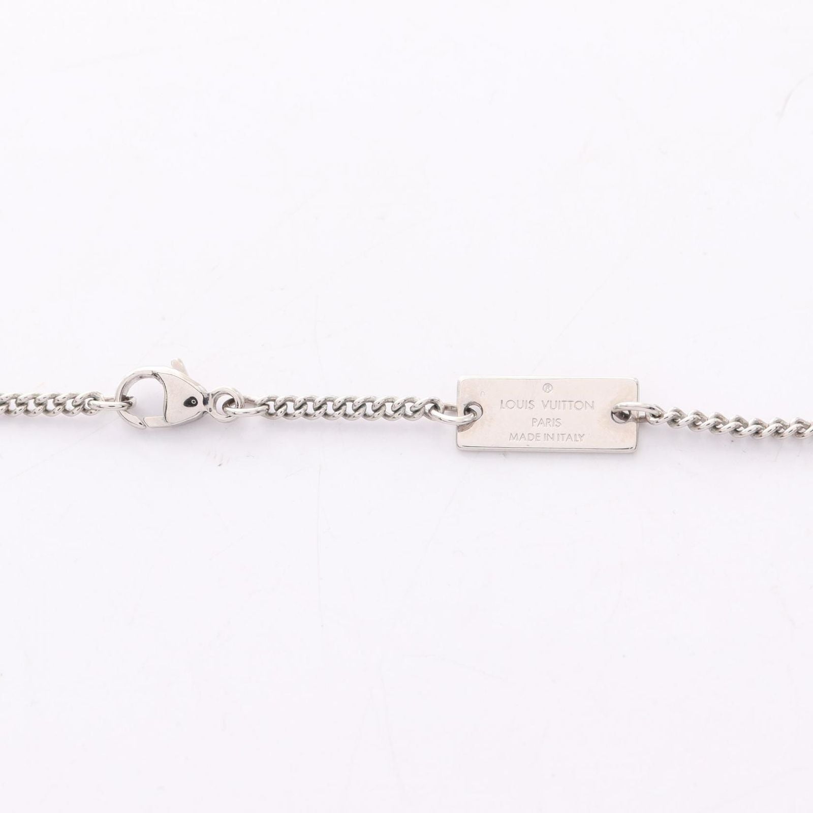 Louis Vuitton Necklace Ring Monogram Stainless Steel — view 4