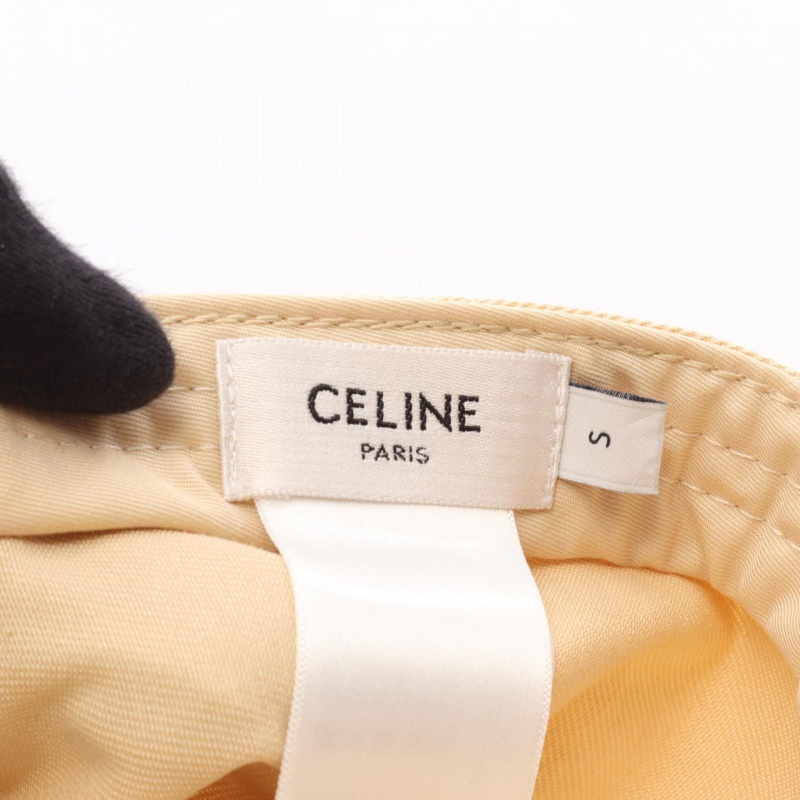 Celine Triomphe Baseball Cap Beige — view 4