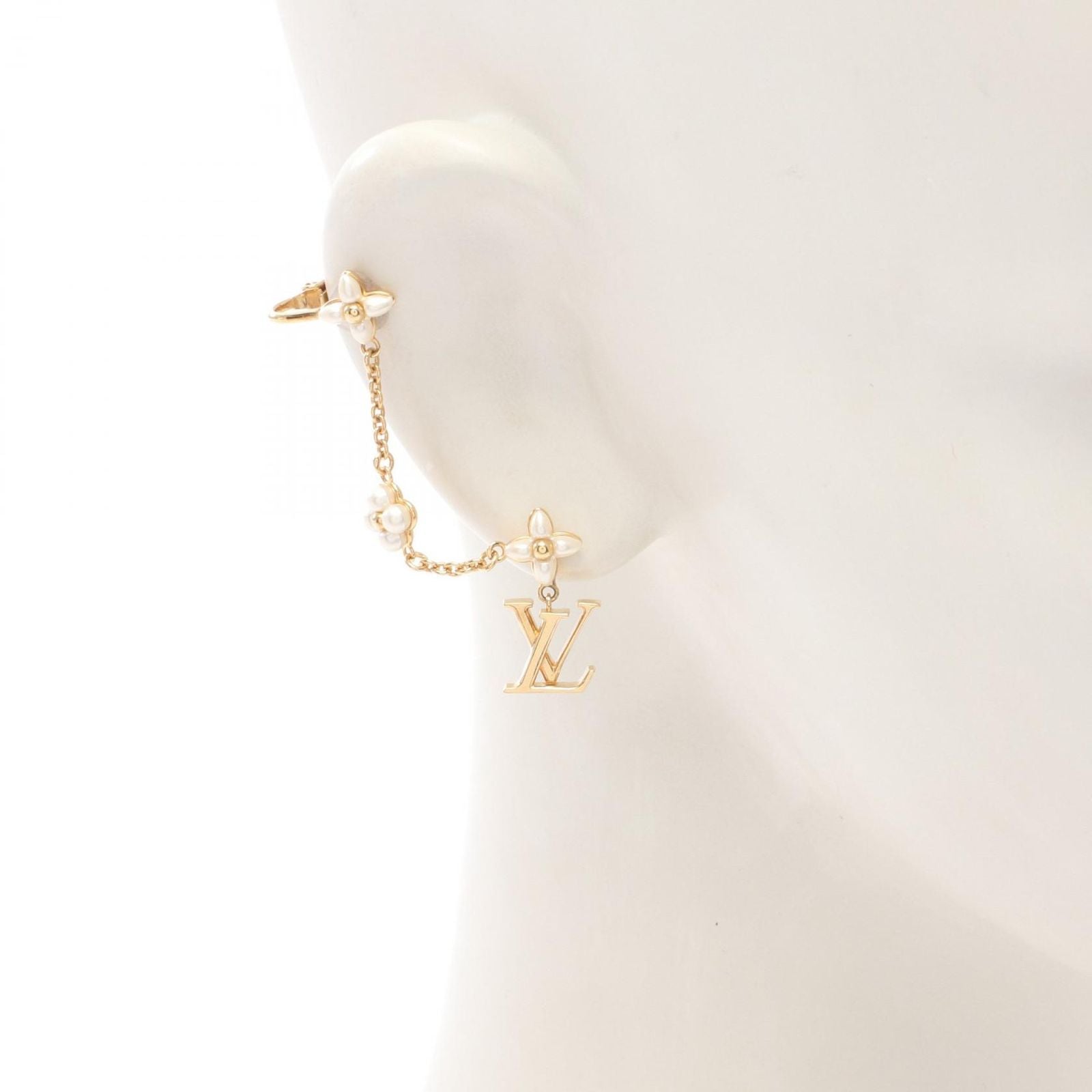 Louis Vuitton Earrings LV Floragram Right — view 5