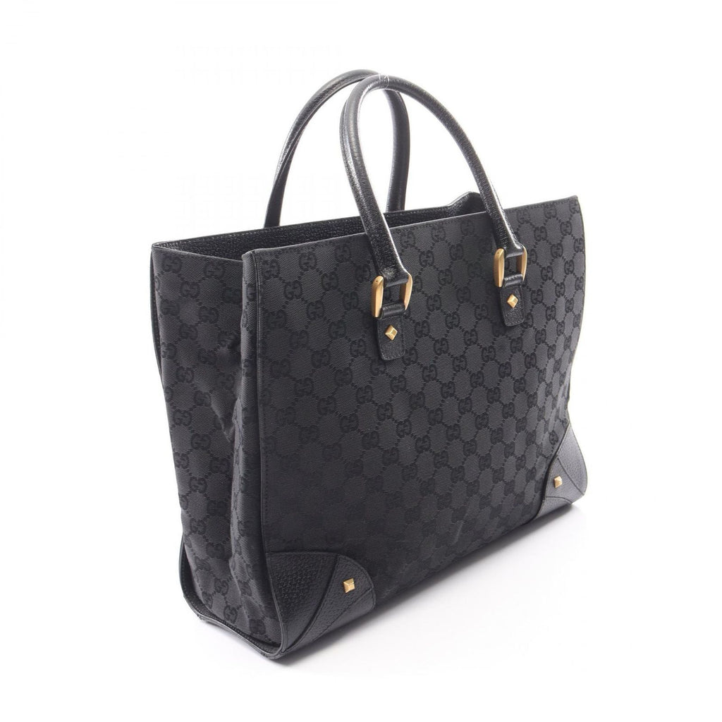 Gucci Handbag GG Canvas Black Tote — view 2