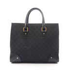 Gucci Handbag GG Canvas Black Tote