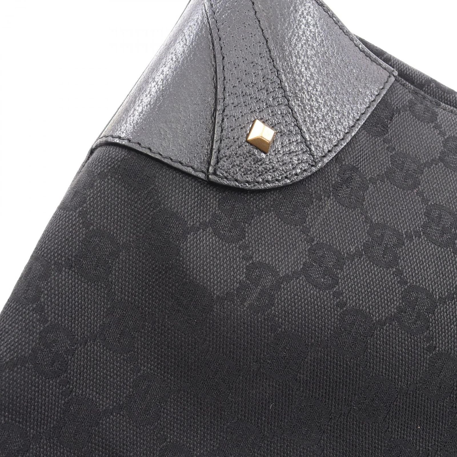 Gucci Handbag GG Canvas Black Tote — view 8