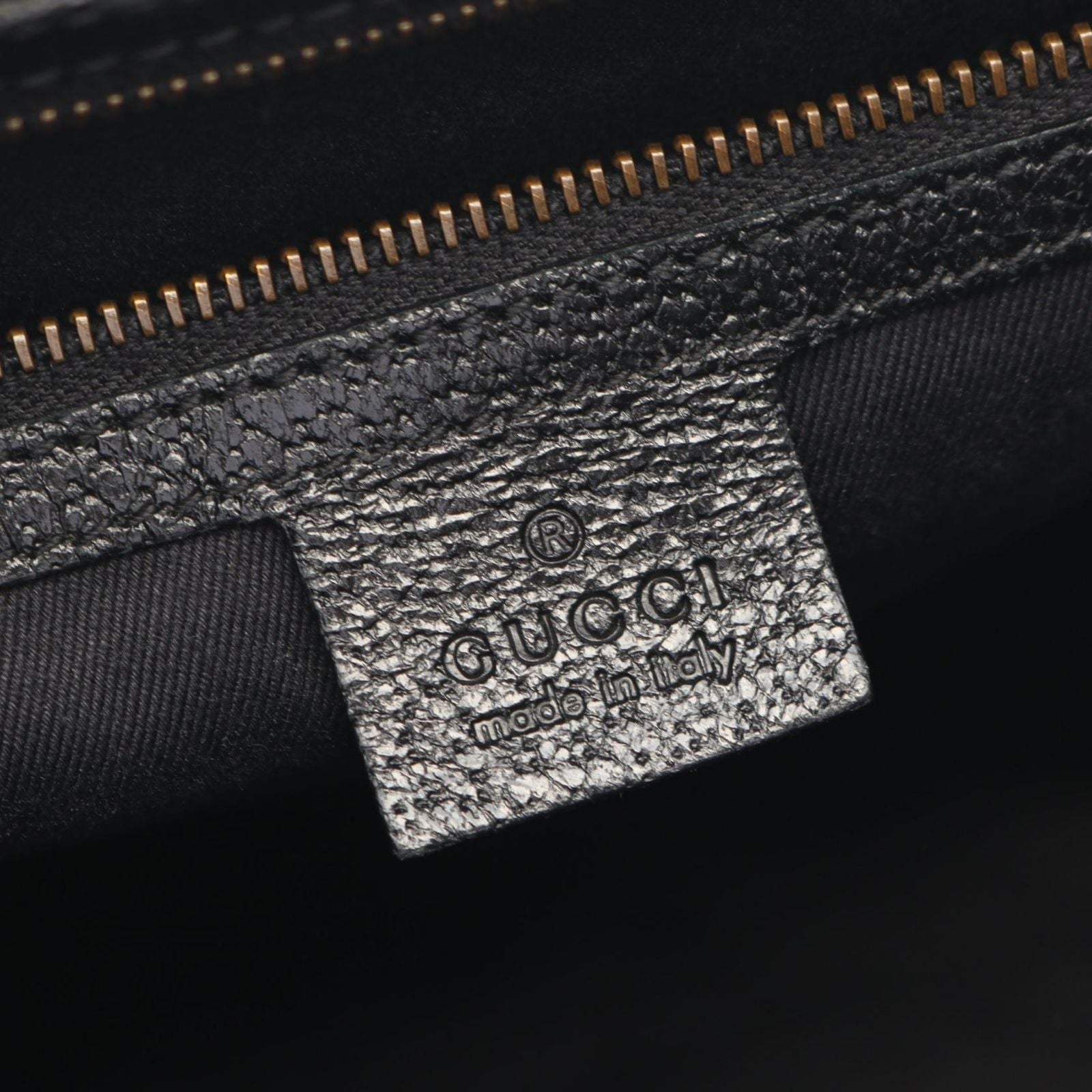 Gucci Handbag GG Canvas Black Tote — view 4