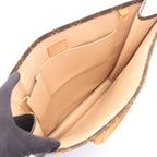 Louis Vuitton Tote Sac Plat Canvas Leather — view 3