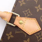 Louis Vuitton Tote Sac Plat Canvas Leather — view 8