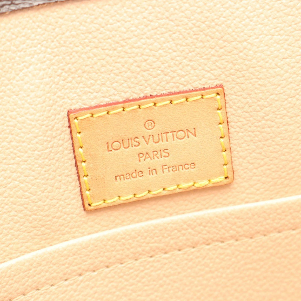 Louis Vuitton Tote Sac Plat Canvas Leather — view 4