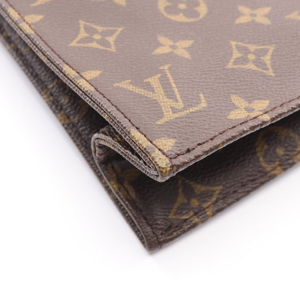 Louis Vuitton Tote Sac Plat Canvas Leather — view 6