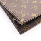 Louis Vuitton Tote Sac Plat Canvas Leather — view 6