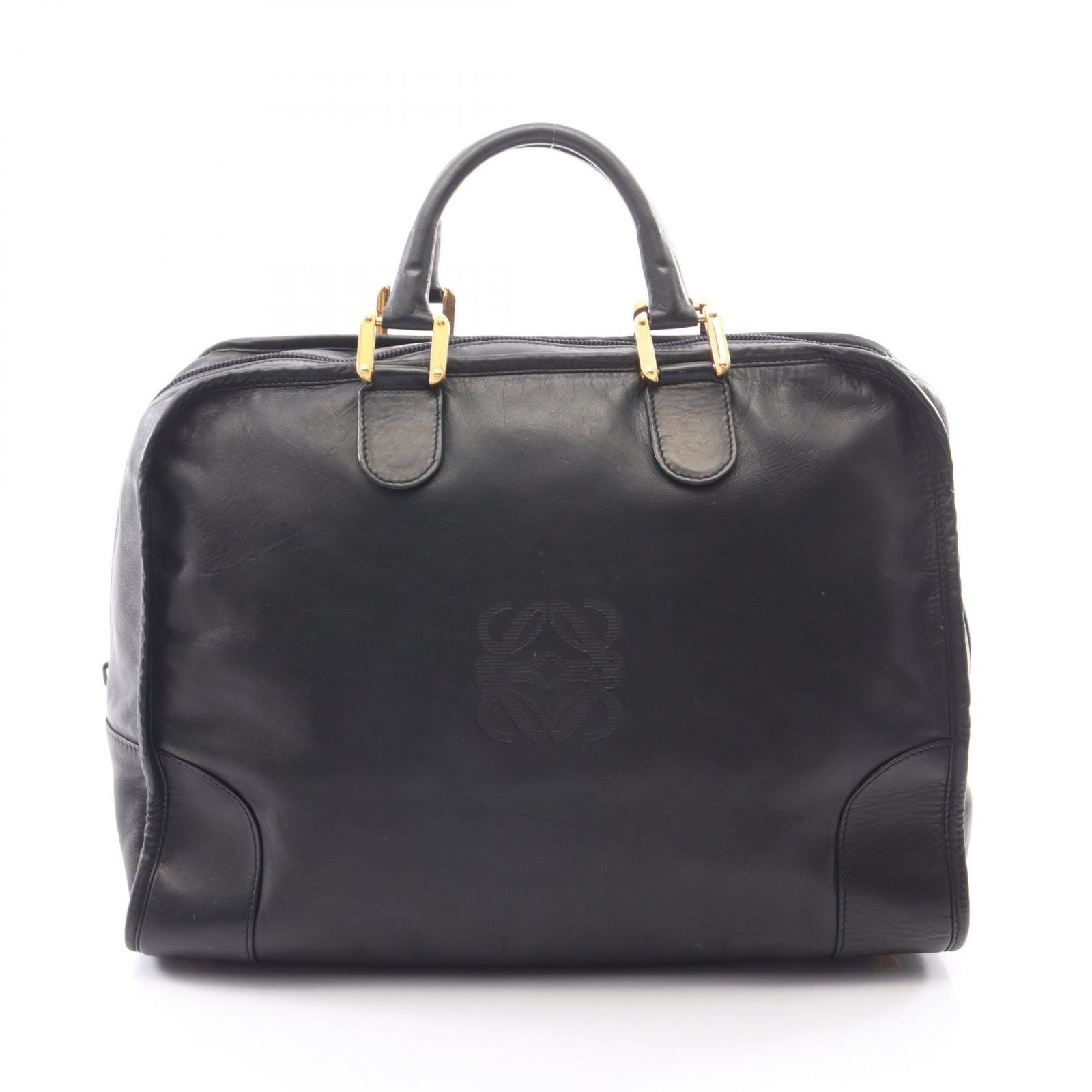 Loewe Handbag Amazona 40 Black Leather