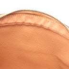 Celine Clutch Macadam Brown Canvas Leather — view 5