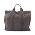 Hermes Tote Her Line MM Gray Canvas