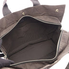 Hermes Tote Her Line MM Gray Canvas — view 3