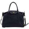 Prada 2-Way Shoulder Nylon Navy Handbag