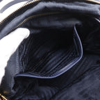Prada 2-Way Shoulder Nylon Navy Handbag — view 7