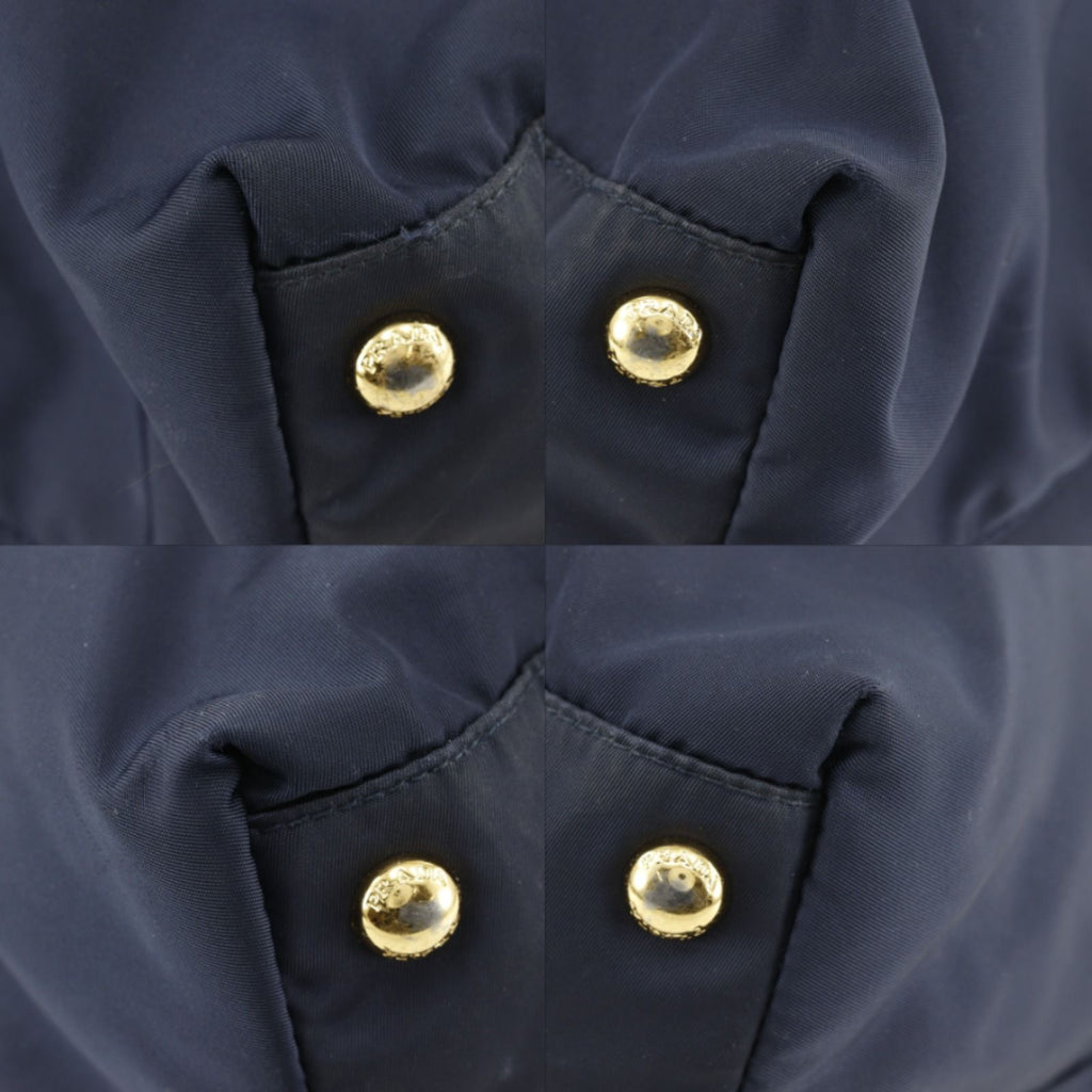 Prada 2-Way Shoulder Nylon Navy Handbag — view 4