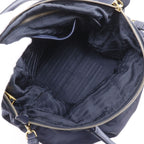 Prada 2-Way Shoulder Nylon Navy Handbag — view 6