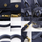 Prada 2-Way Shoulder Nylon Navy Handbag — view 9