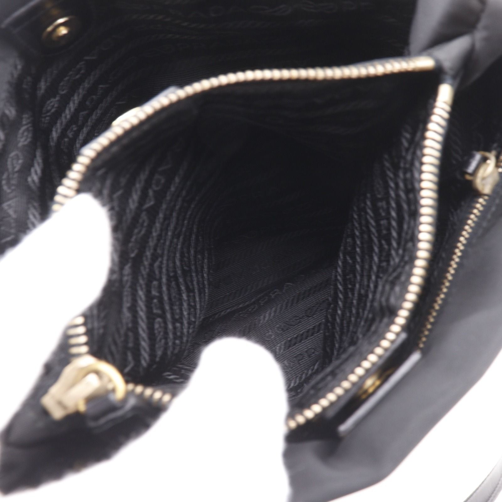 Prada Nylon Black Tote — view 7