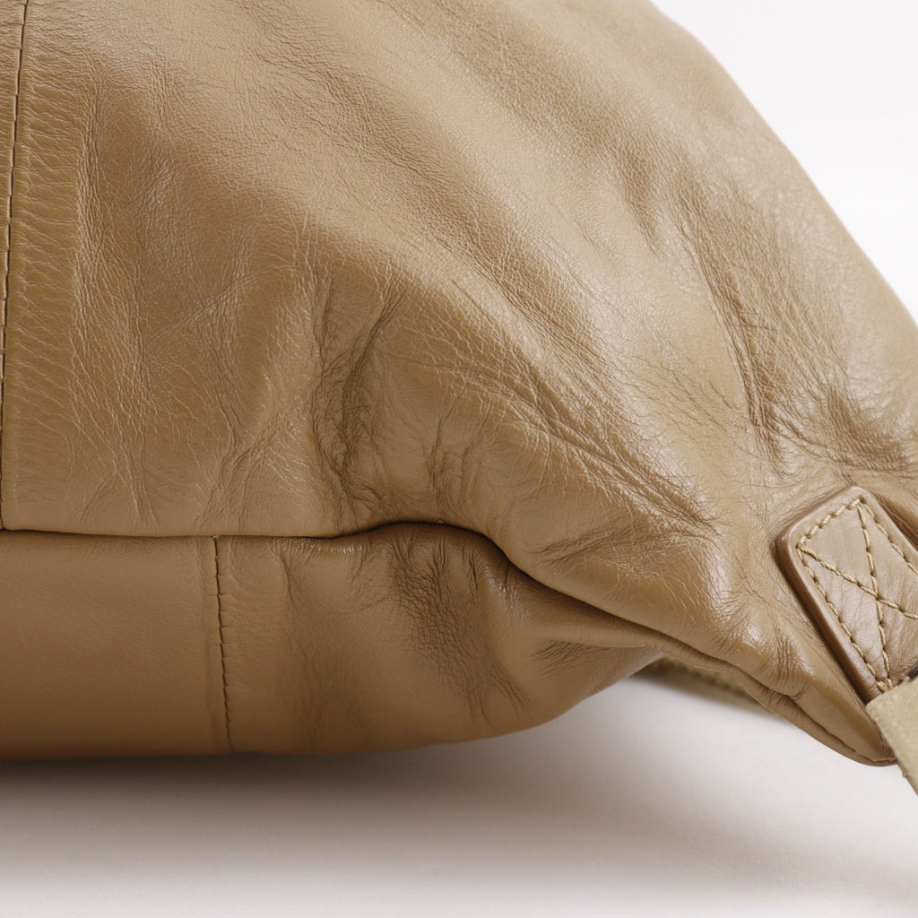 Bottega Veneta Intrecciato Calf Beige Backpack — view 5