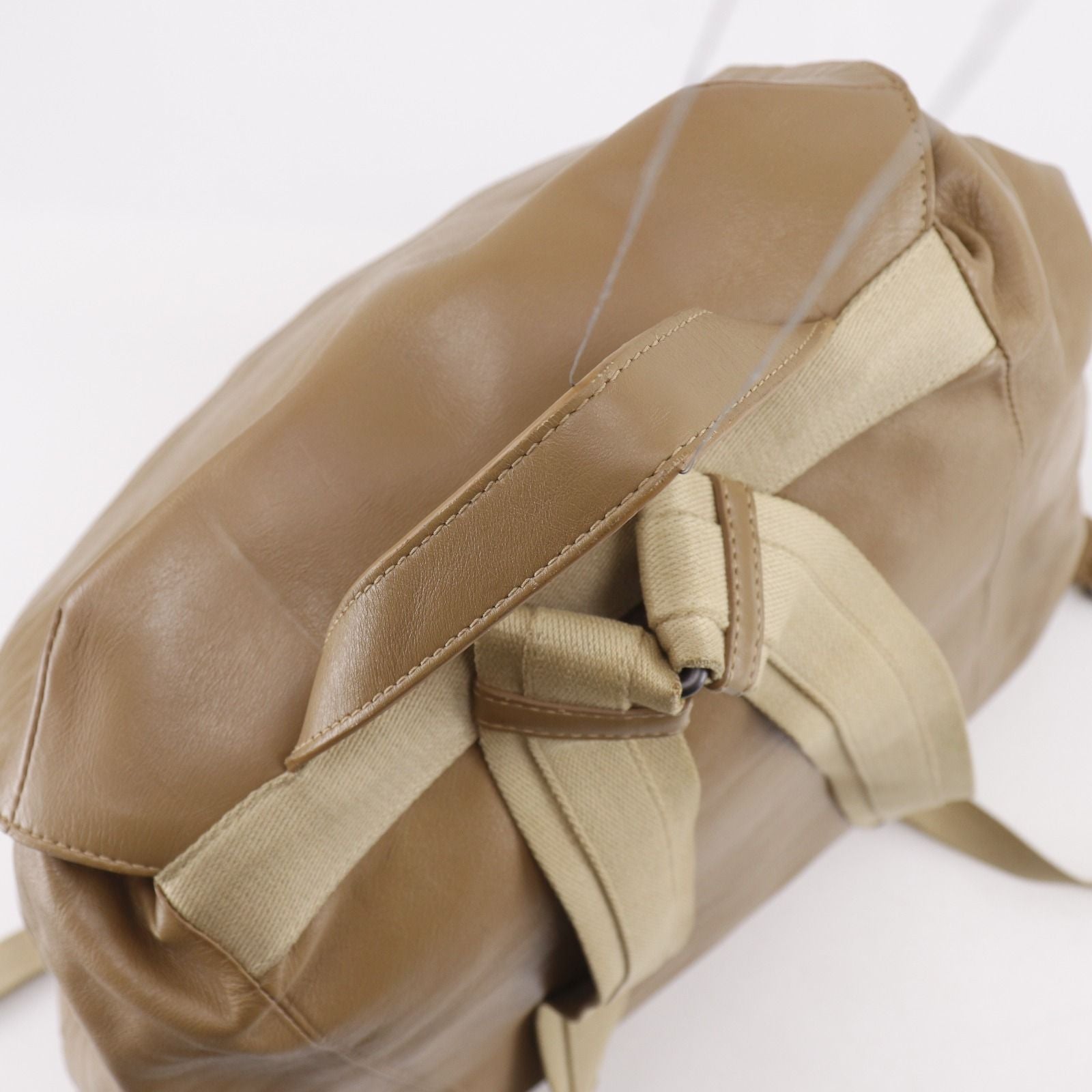 Bottega Veneta Intrecciato Calf Beige Backpack — view 6