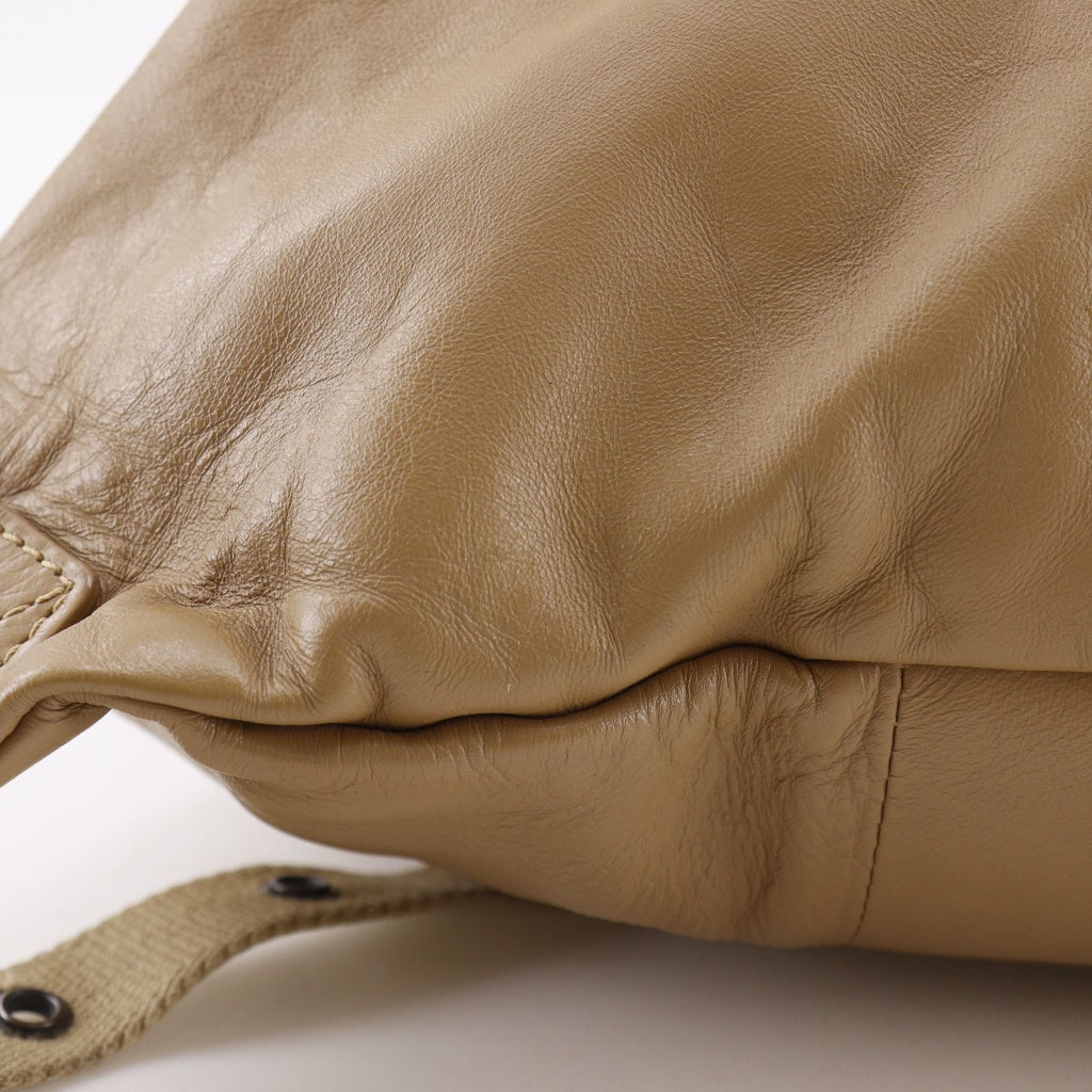 Bottega Veneta Intrecciato Calf Beige Backpack — view 4