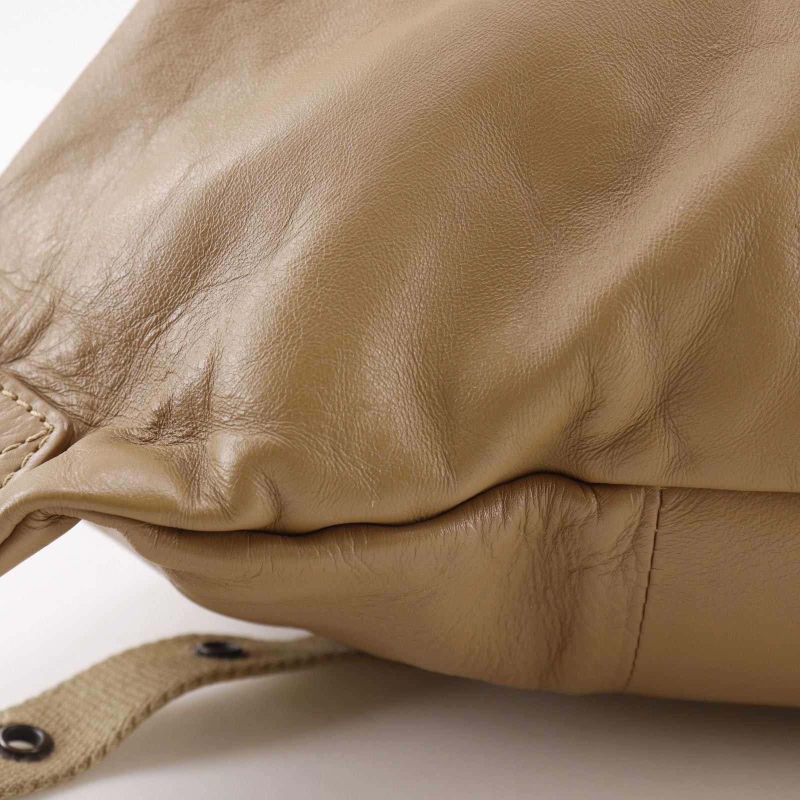 Bottega Veneta Intrecciato Calf Beige Backpack — view 4