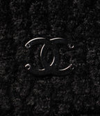 Chanel Bucket Hat Velour CC Logo — view 9