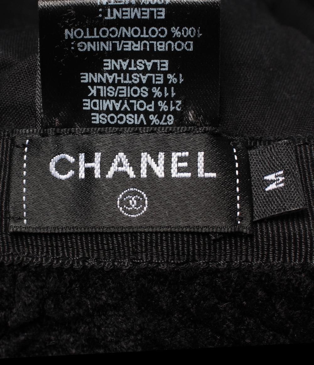 Chanel Bucket Hat Velour CC Logo — view 5