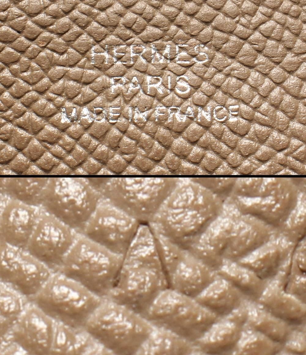 Hermes Card Case Silver Calvi — view 6