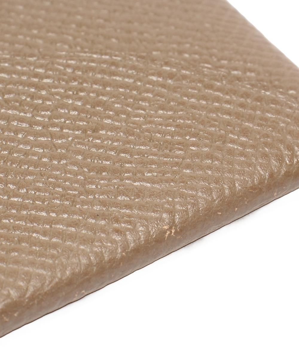 Hermes Card Case Silver Calvi — view 7