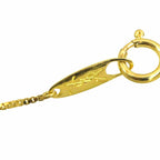 Saint Laurent Ruby Necklace 40 cm 18k YG Yellow Gold — view 4