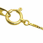 Saint Laurent Ruby Necklace 40 cm 18k YG Yellow Gold — view 5