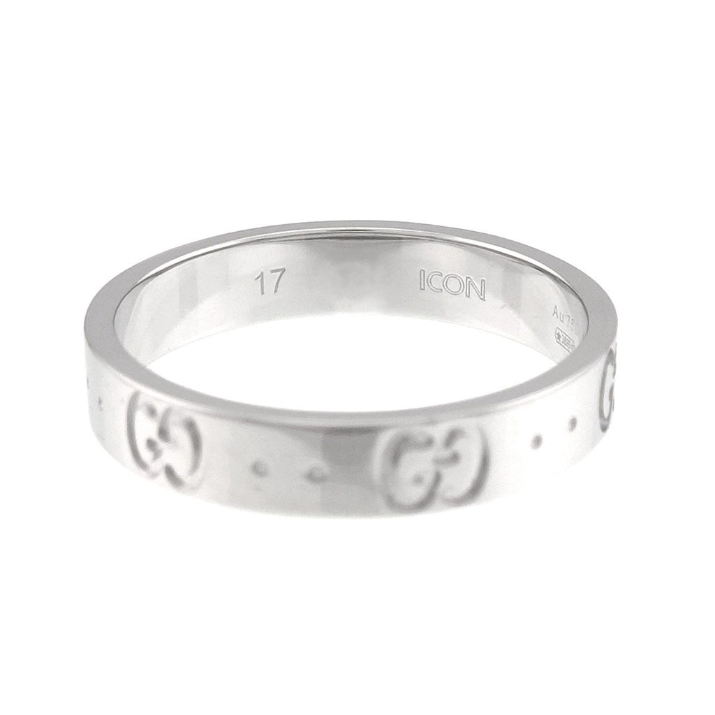 Gucci Icon Ring 18k WG White Gold 750 — view 4